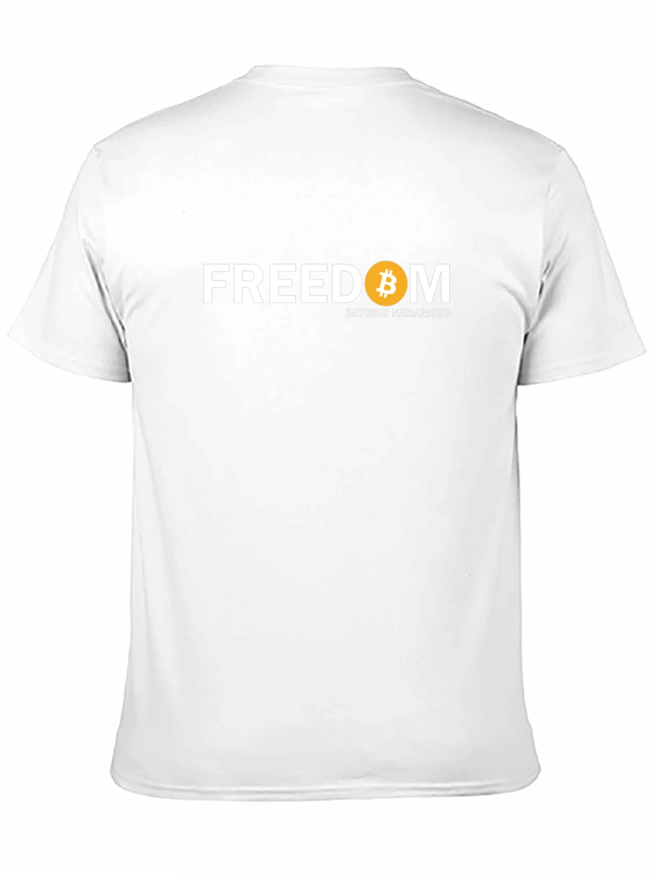 Bitcoin Freedom T-Shirt - Satoshi Nakamoto Design