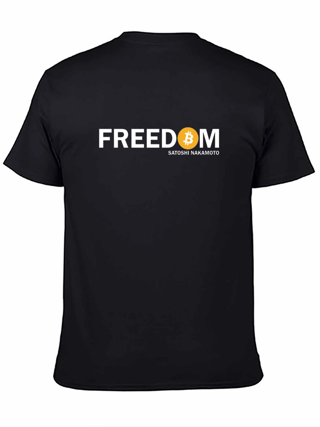 Bitcoin Freedom T-Shirt - Satoshi Nakamoto Design