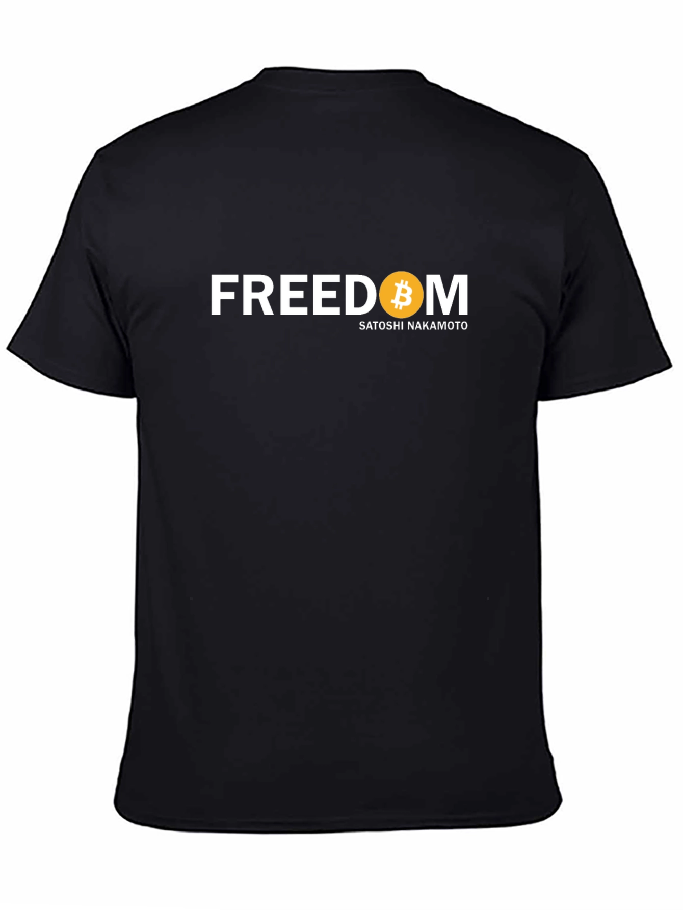 Bitcoin Freedom T-Shirt - Satoshi Nakamoto Design