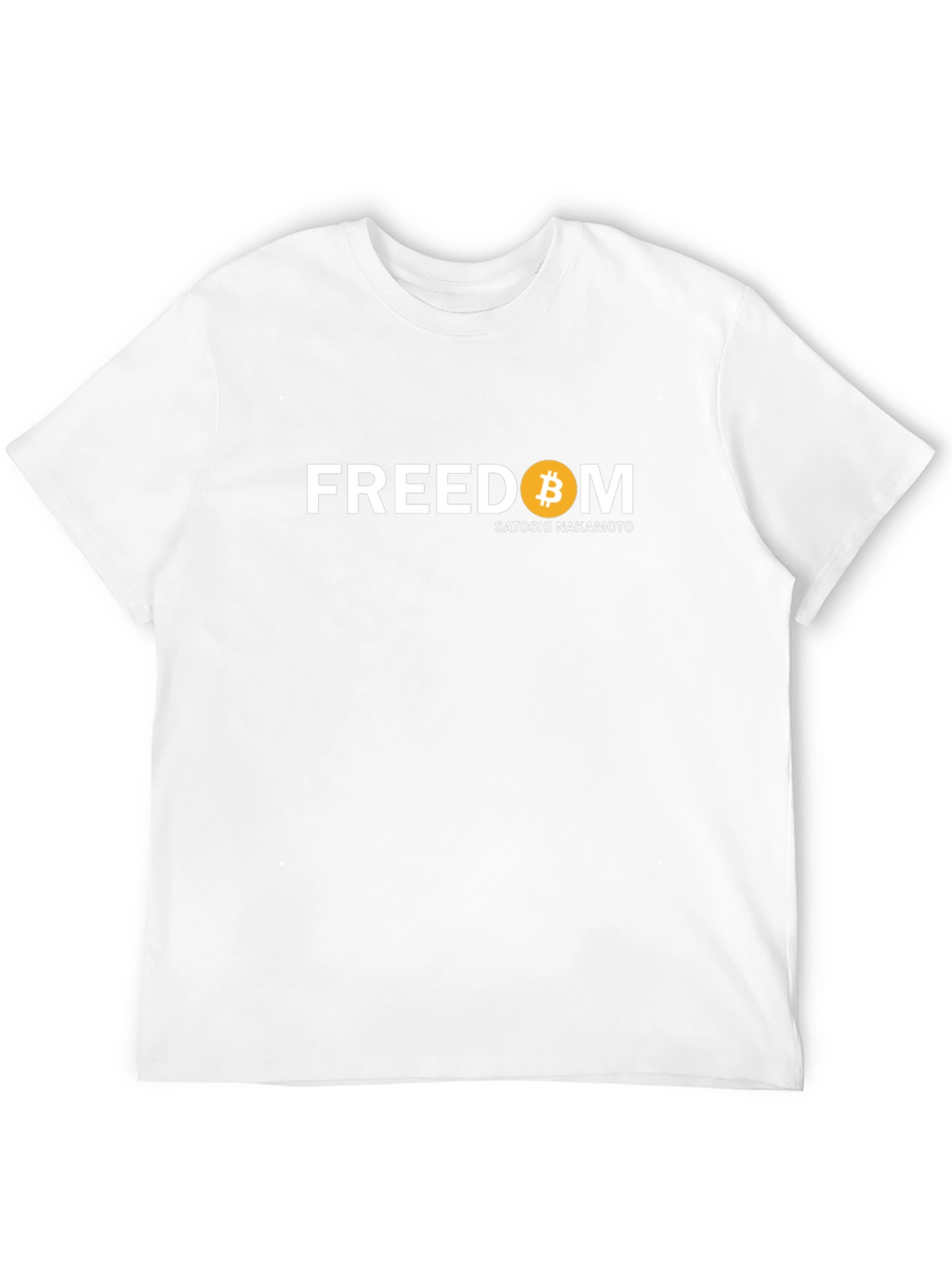 Bitcoin Freedom T-Shirt - Satoshi Nakamoto Design