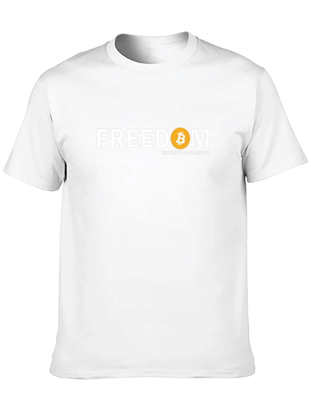 Bitcoin Freedom T-Shirt - Satoshi Nakamoto Design
