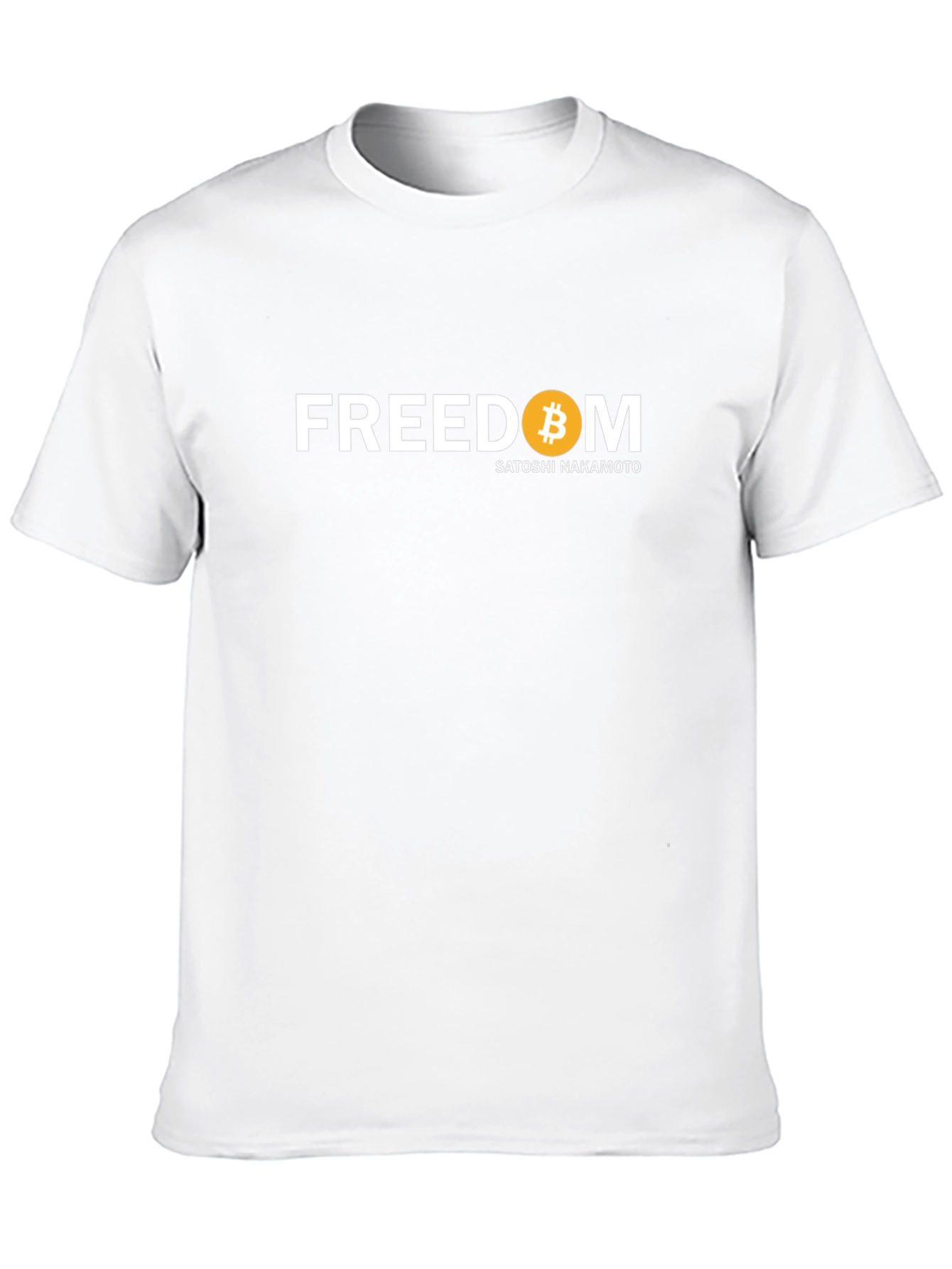 Bitcoin Freedom T-Shirt - Satoshi Nakamoto Design