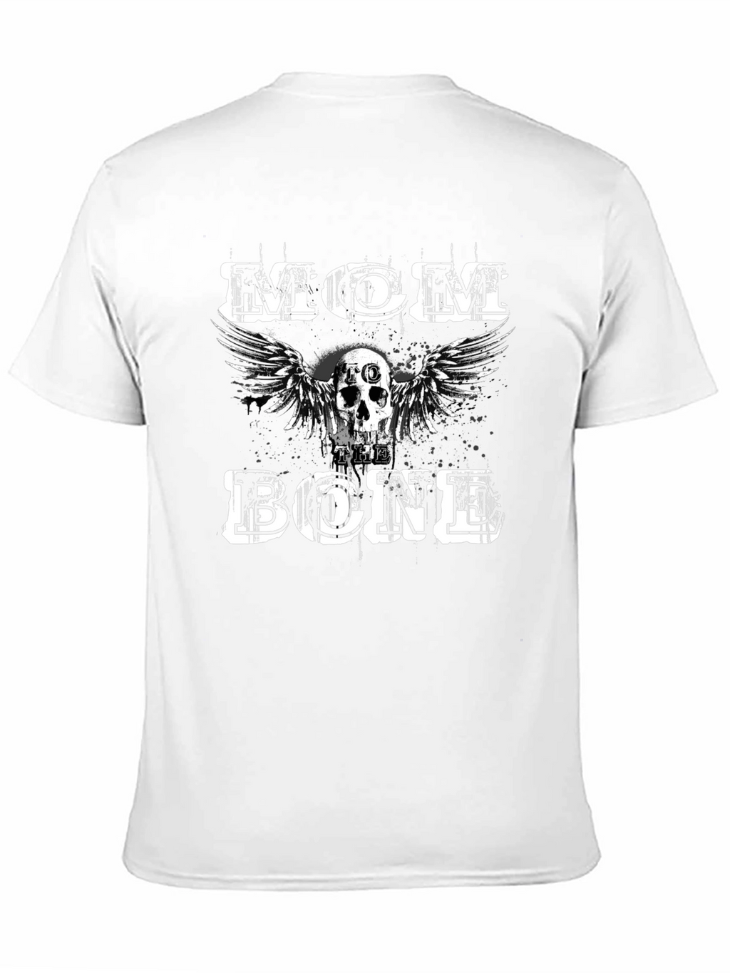 Mom To The Bone Graphic Tee - Black