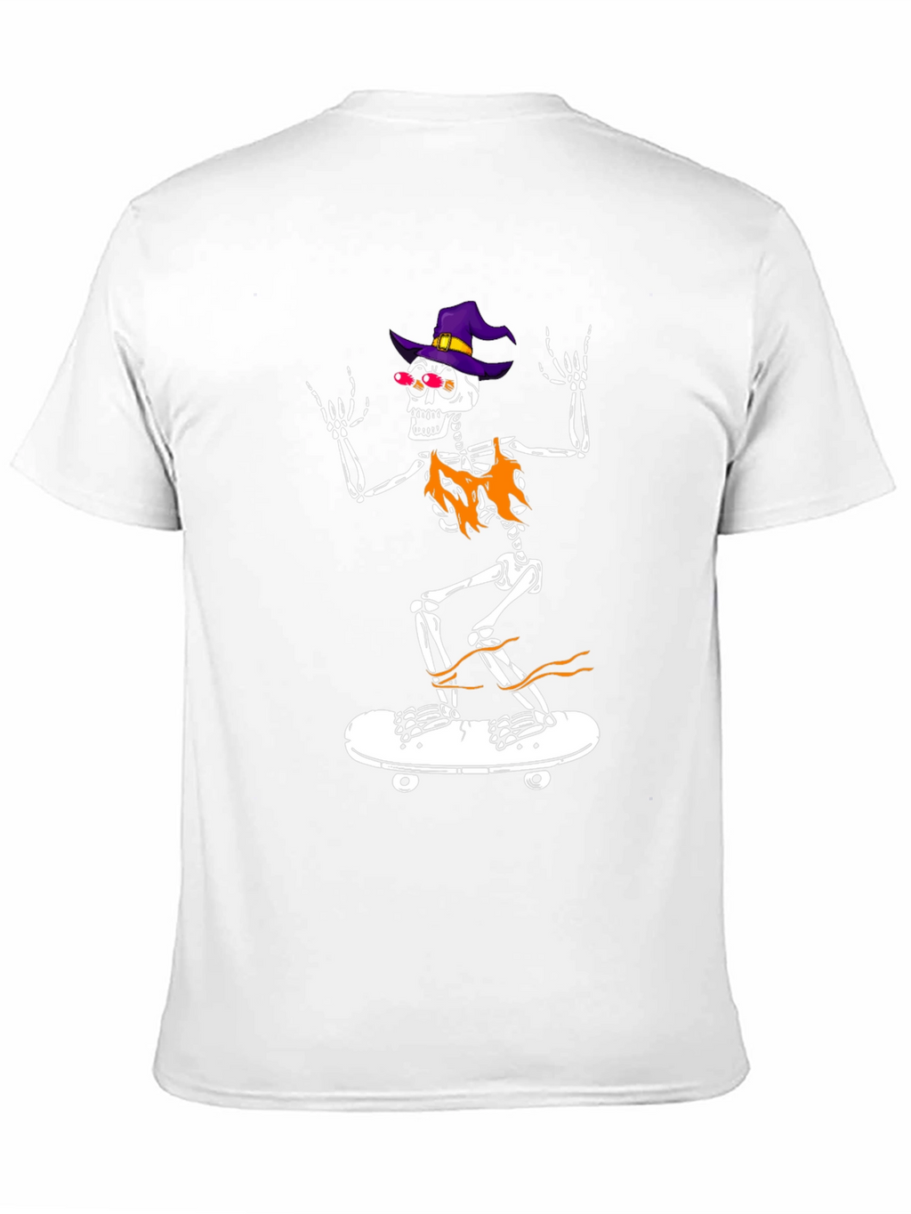 Cool Skeleton Skateboard T-Shirt