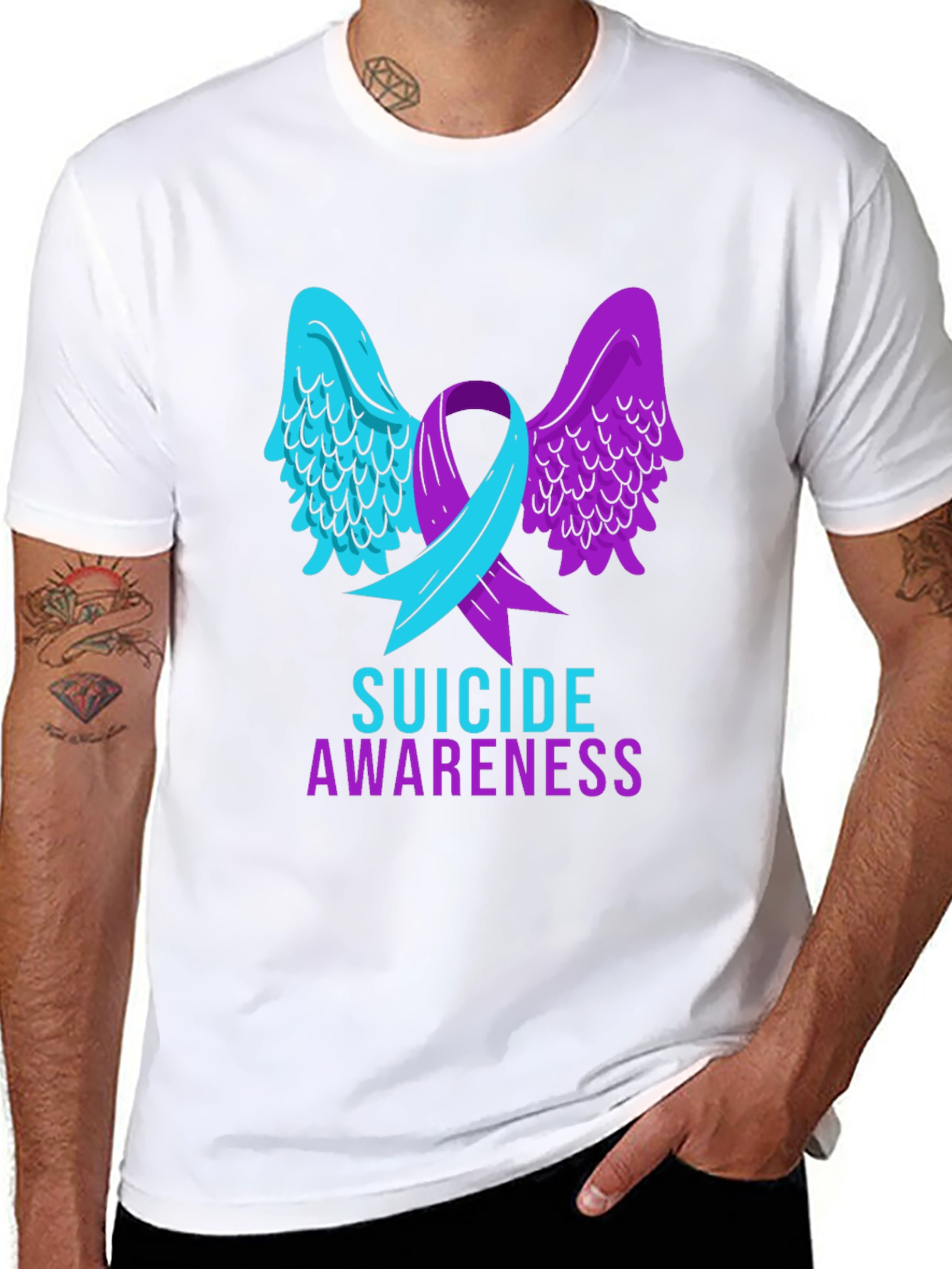 Suicide Awareness Graphic T-Shirt