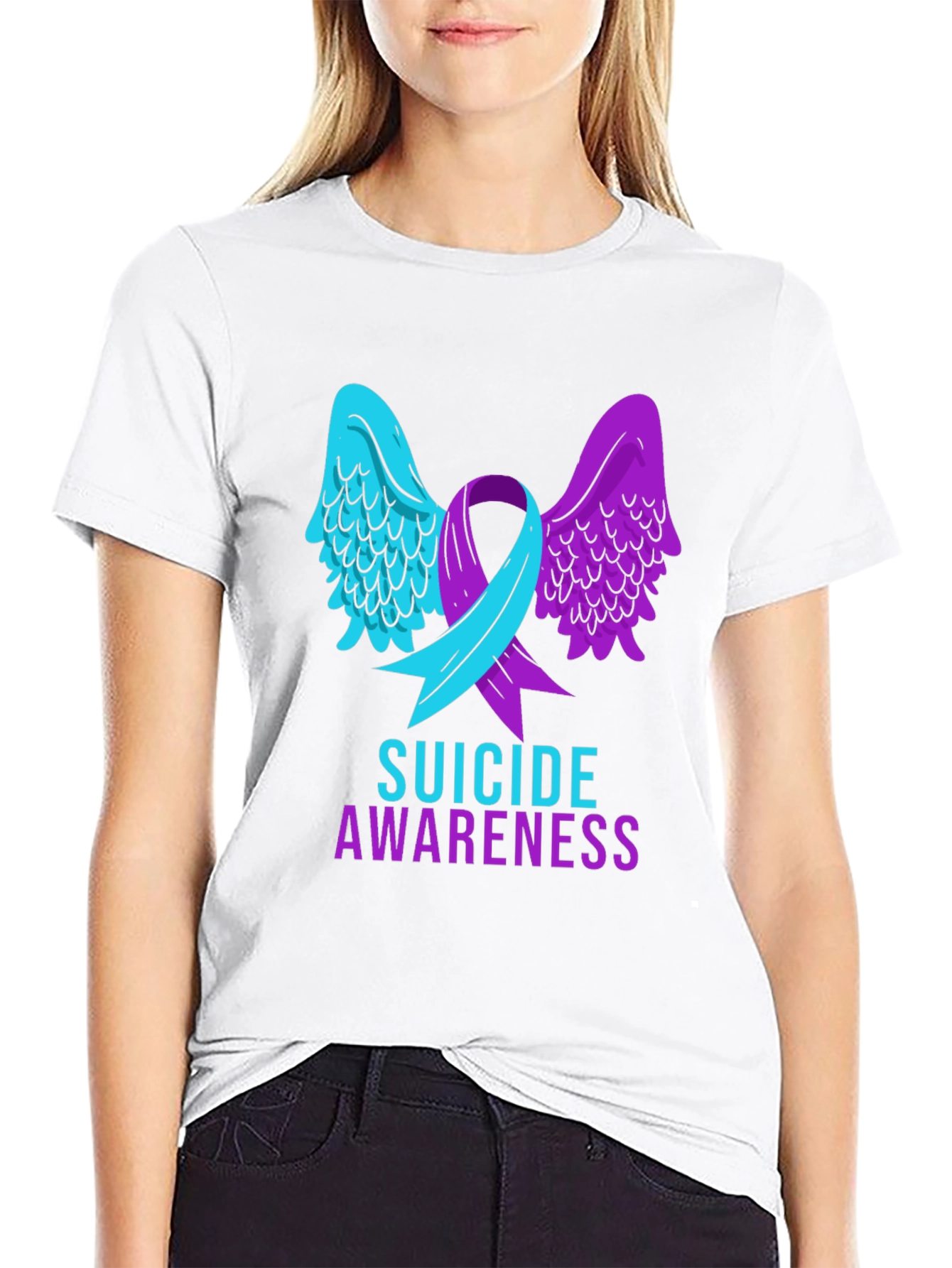 Suicide Awareness Graphic T-Shirt