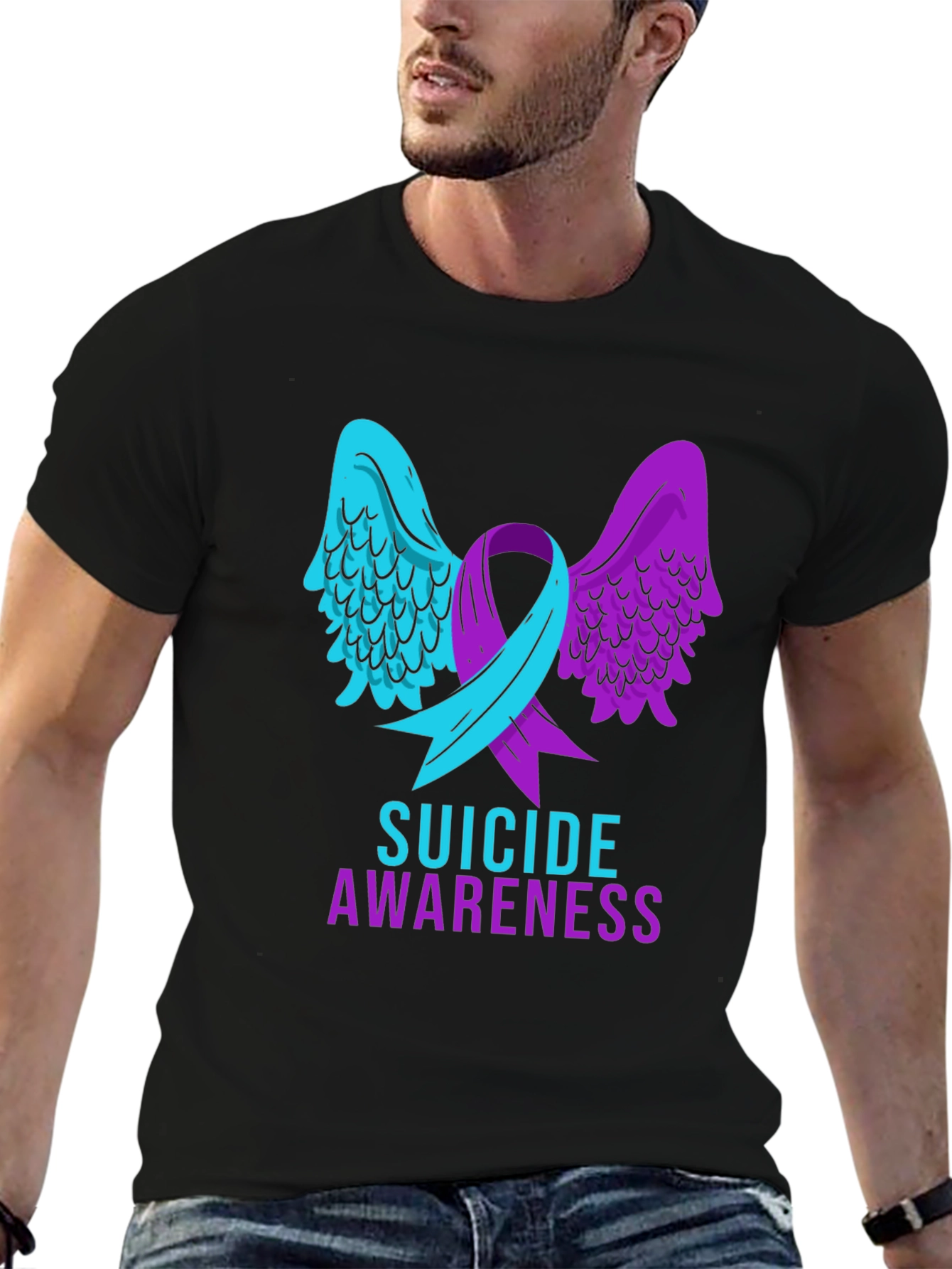 Suicide Awareness Graphic T-Shirt