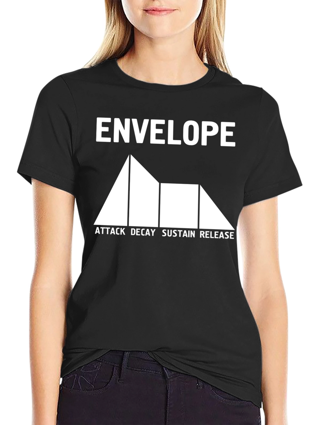 Synthesizer ADSR Envelope Graphic T-Shirt