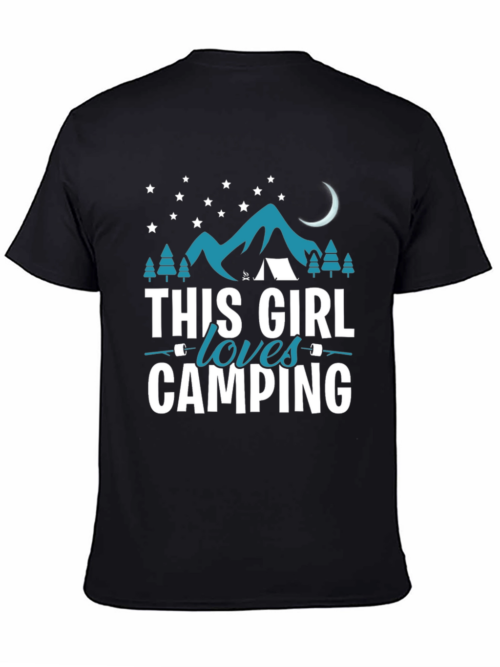 This Girl Loves Camping T-Shirt