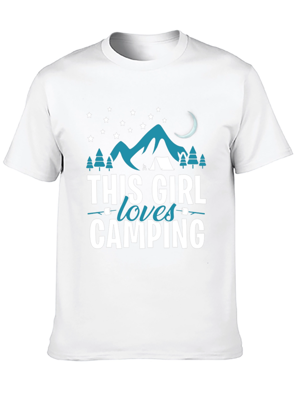 This Girl Loves Camping T-Shirt