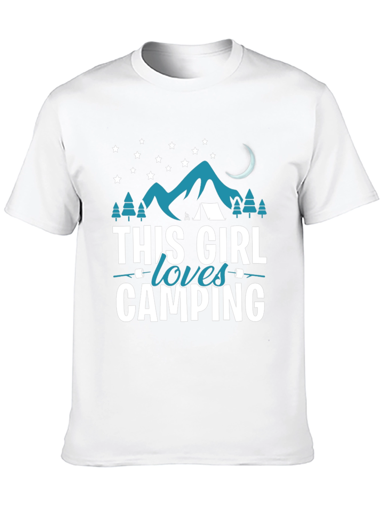 This Girl Loves Camping T-Shirt