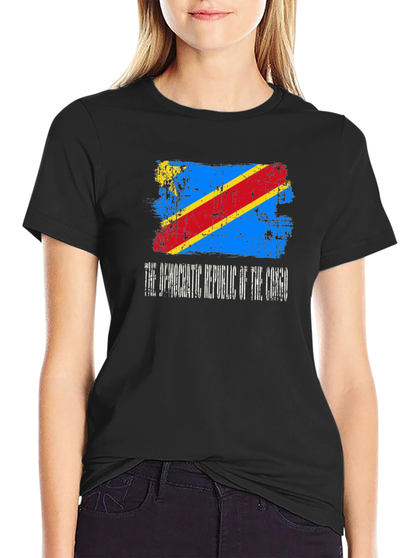 DR Congo Flag T-Shirt - Democratic Republic of the Congo