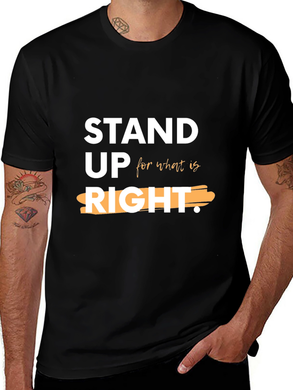 Stand Up For What is Right Graphic Tee
