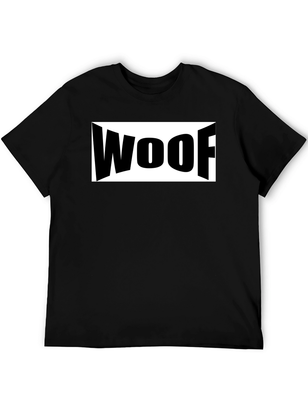 WOOF Graphic Tee - Classic Black
