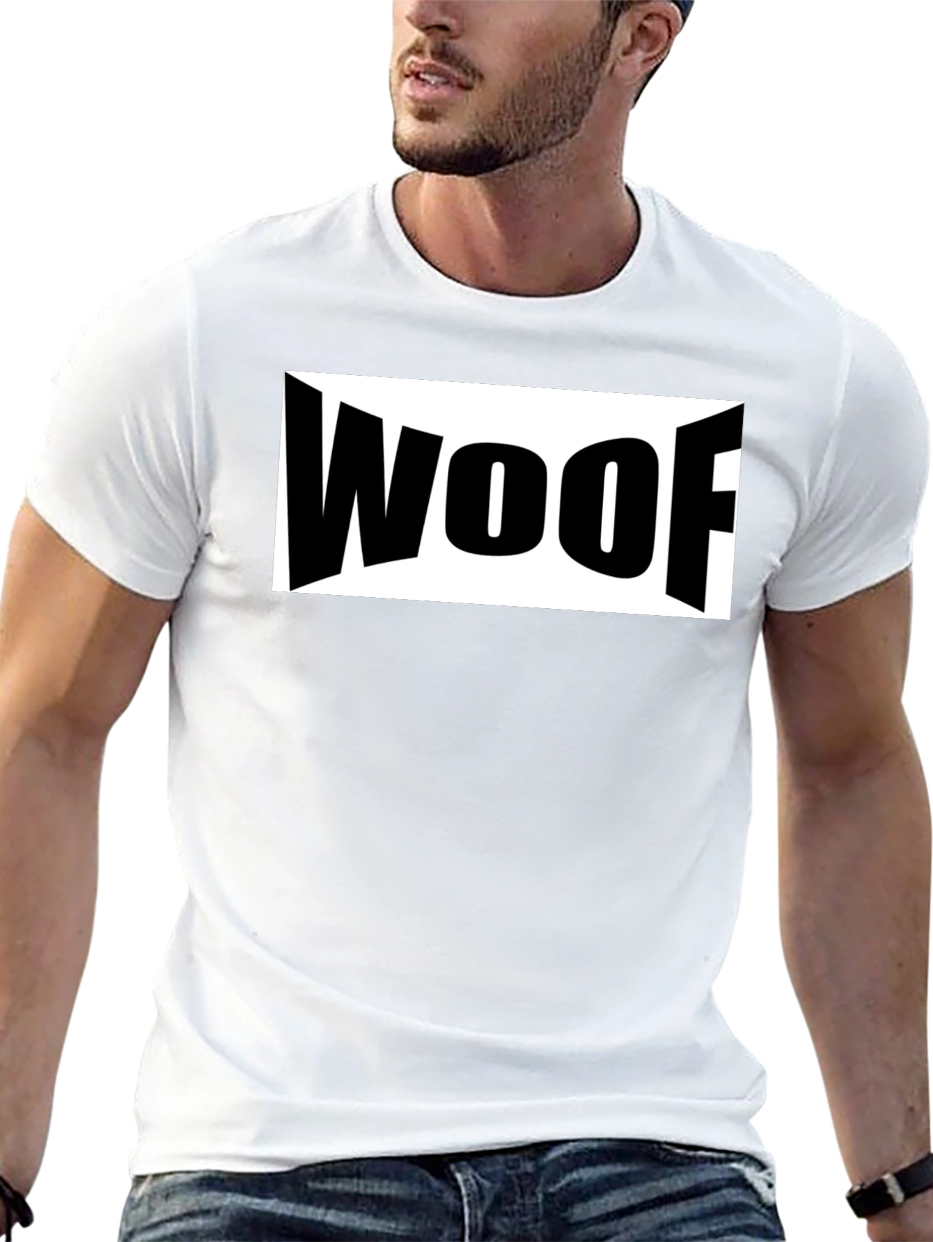 WOOF Graphic Tee - Classic Black