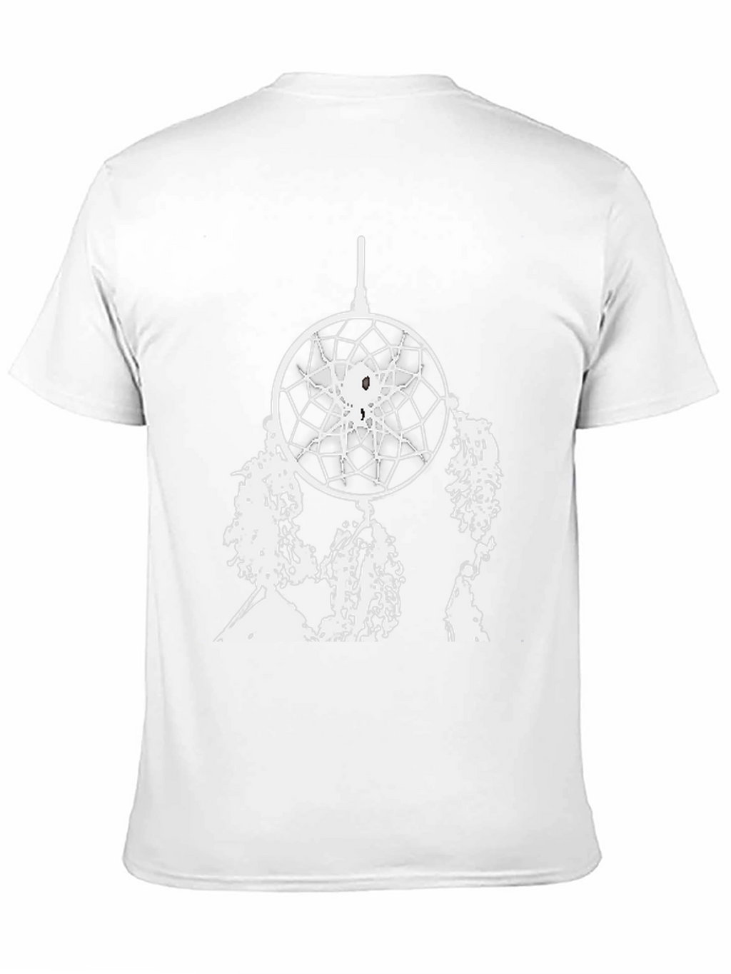 Dreamcatcher Graphic Tee - Black Cotton Blend