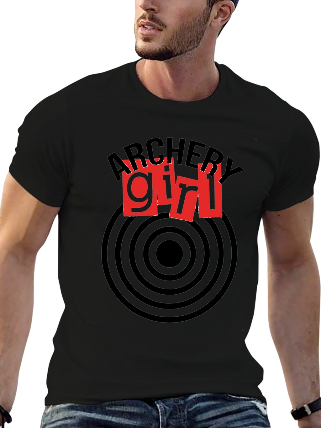 Archery Girl Graphic Tee | Archer T-Shirt
