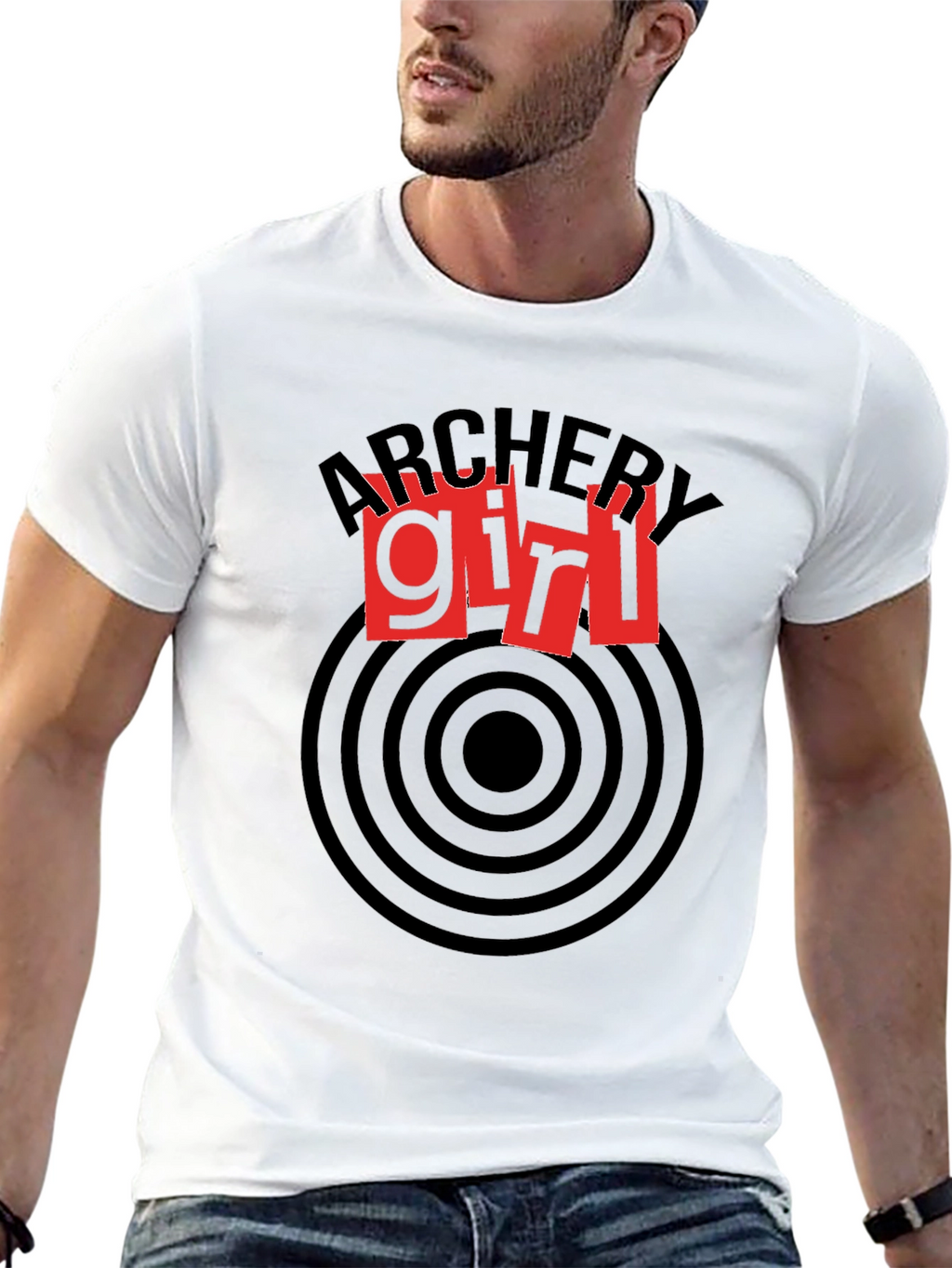 Archery Girl Graphic Tee | Archer T-Shirt