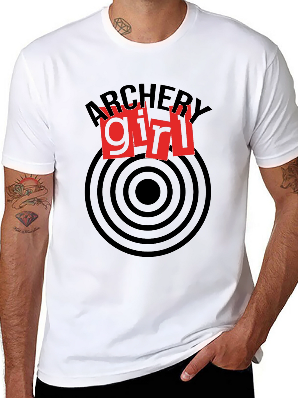 Archery Girl Graphic Tee | Archer T-Shirt