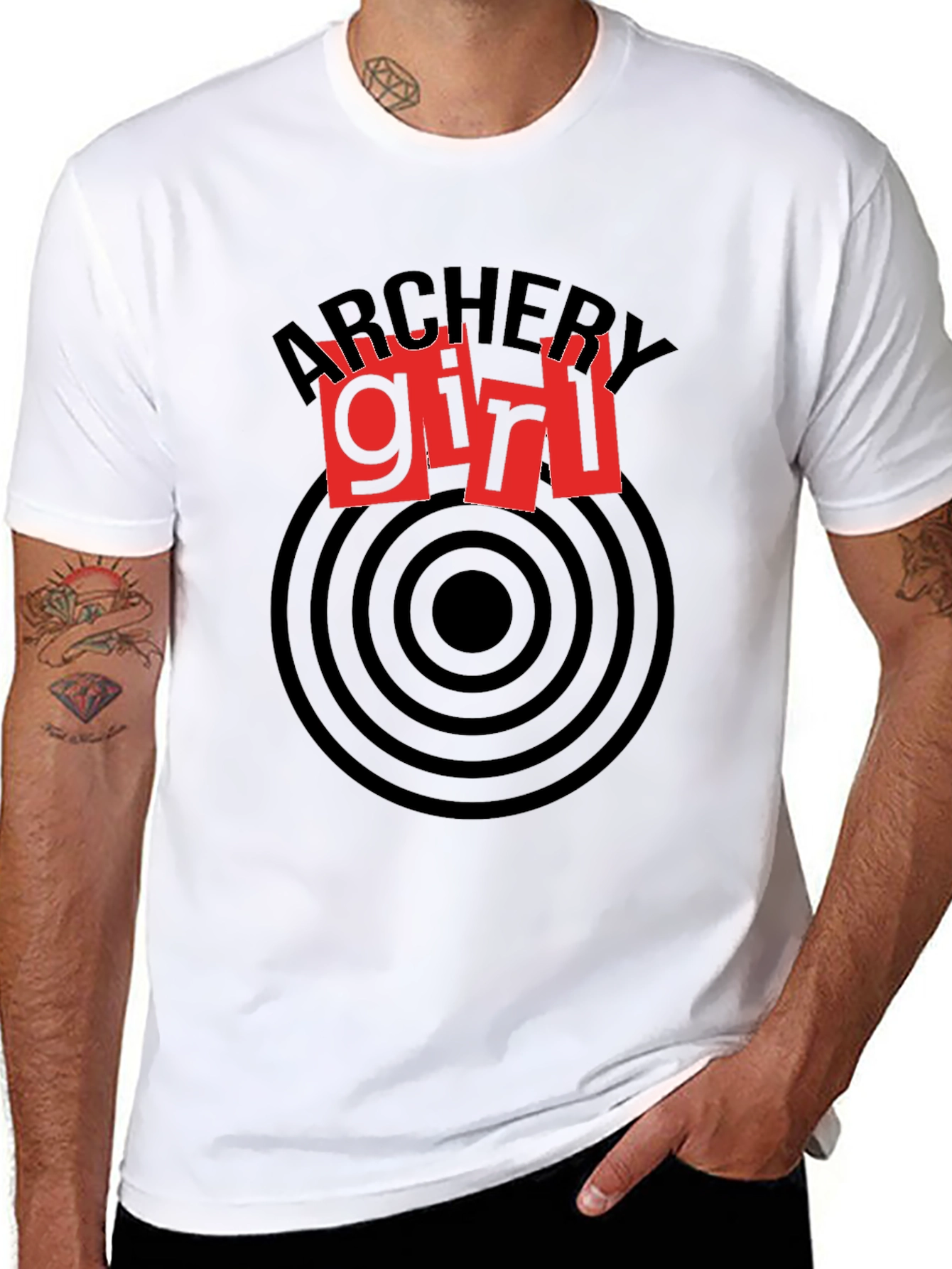 Archery Girl Graphic Tee | Archer T-Shirt