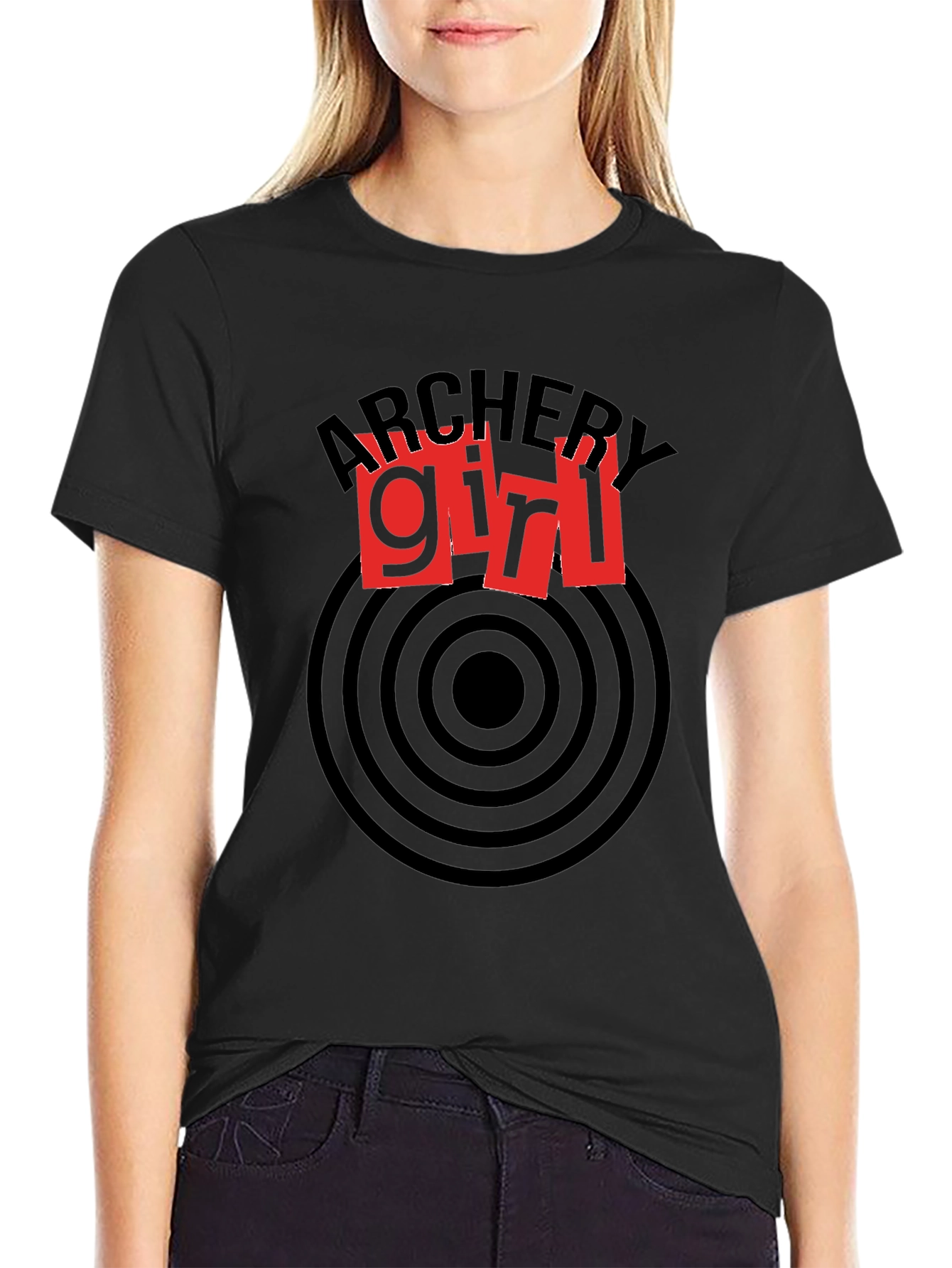 Archery Girl Graphic Tee | Archer T-Shirt