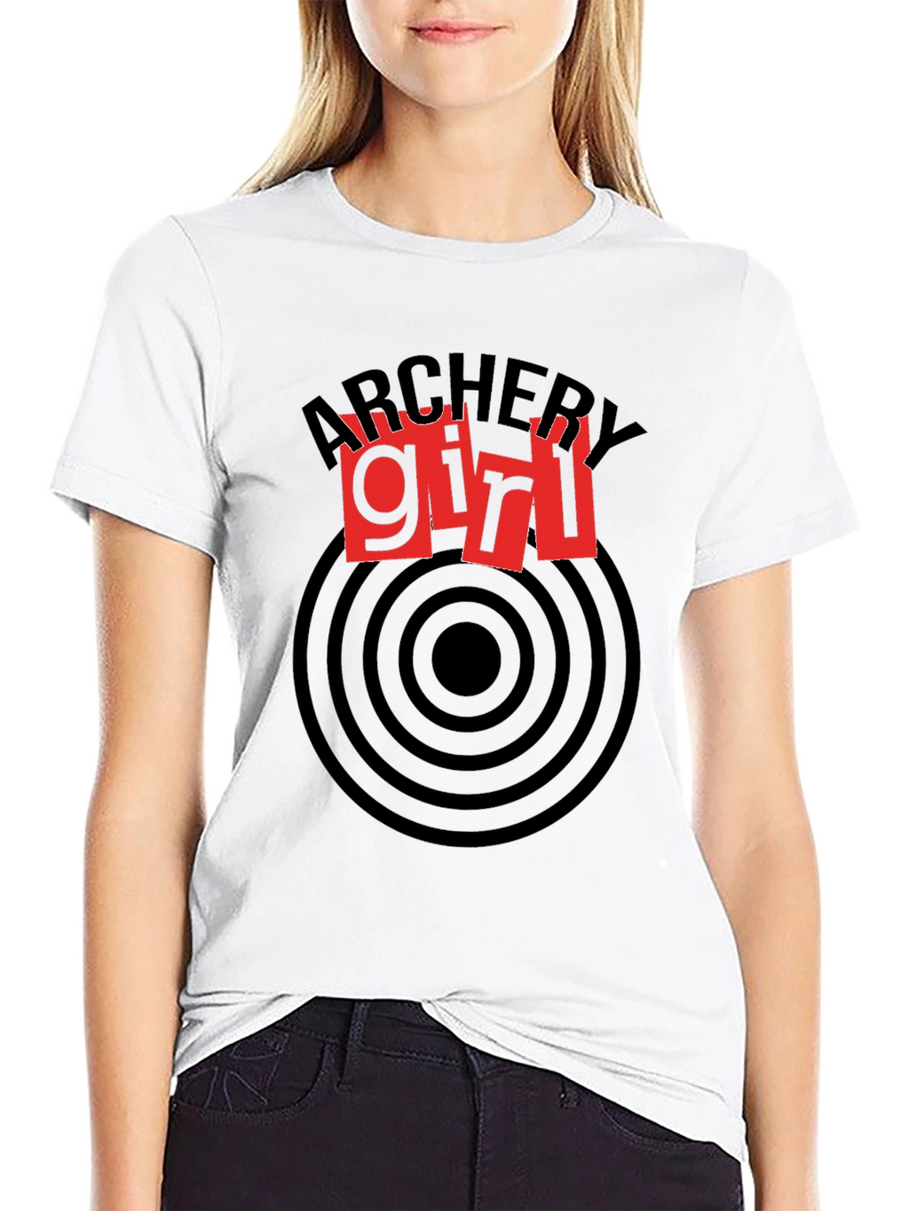 Archery Girl Graphic Tee | Archer T-Shirt