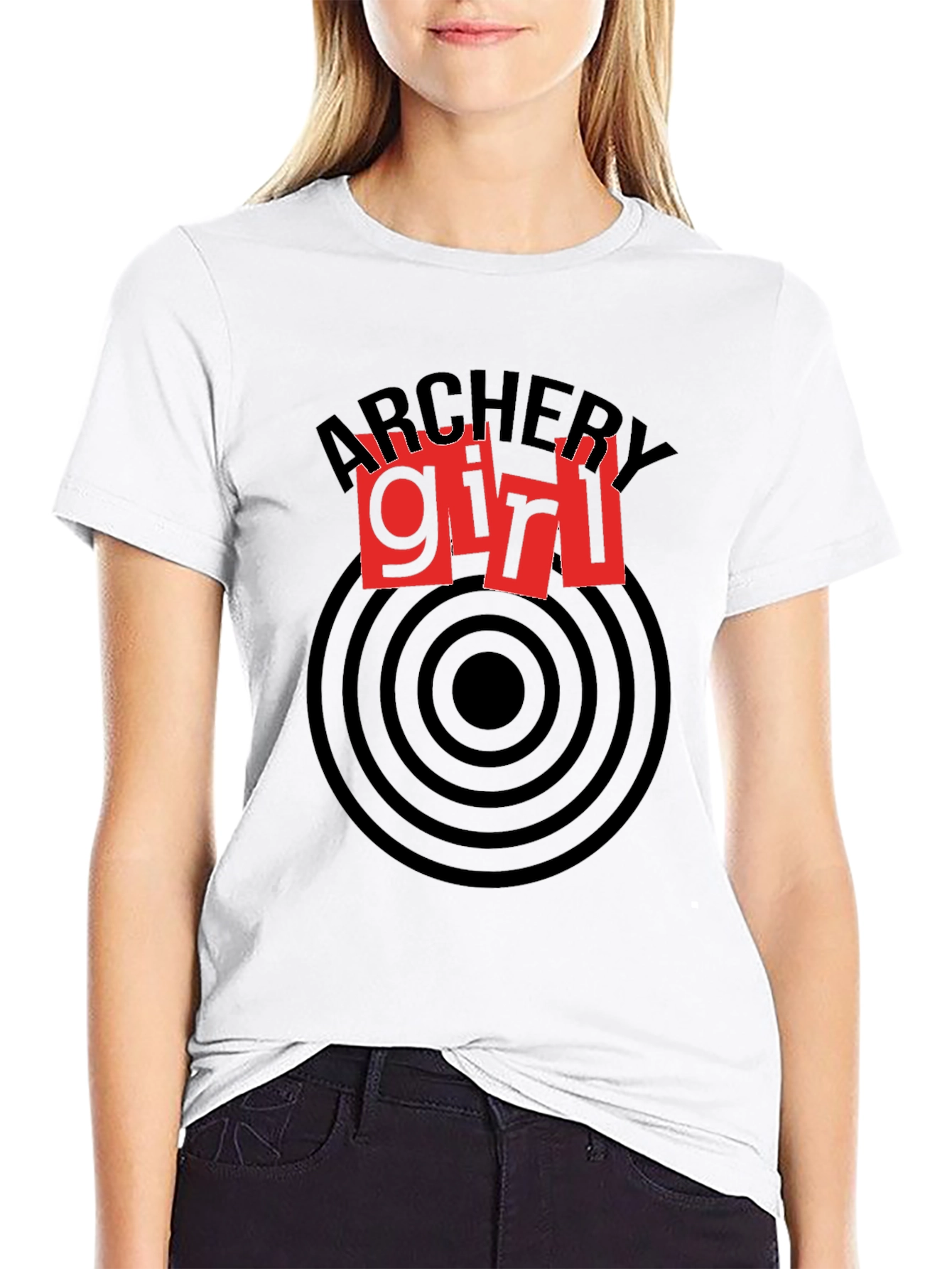 Archery Girl Graphic Tee | Archer T-Shirt