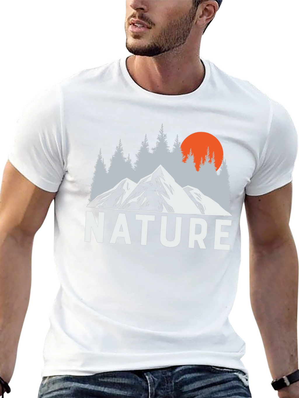 Nature Graphic Tee - Outdoor Adventure Shirt