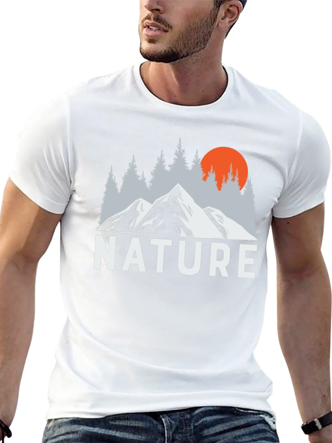 Nature Graphic Tee - Outdoor Adventure Shirt