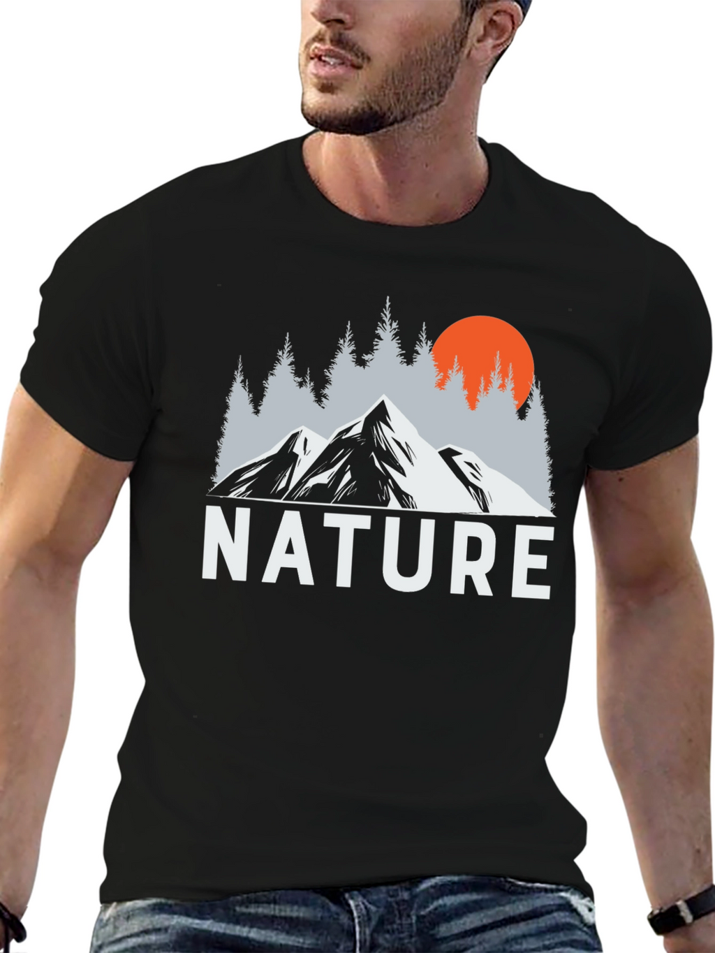 Nature Graphic Tee - Outdoor Adventure Shirt