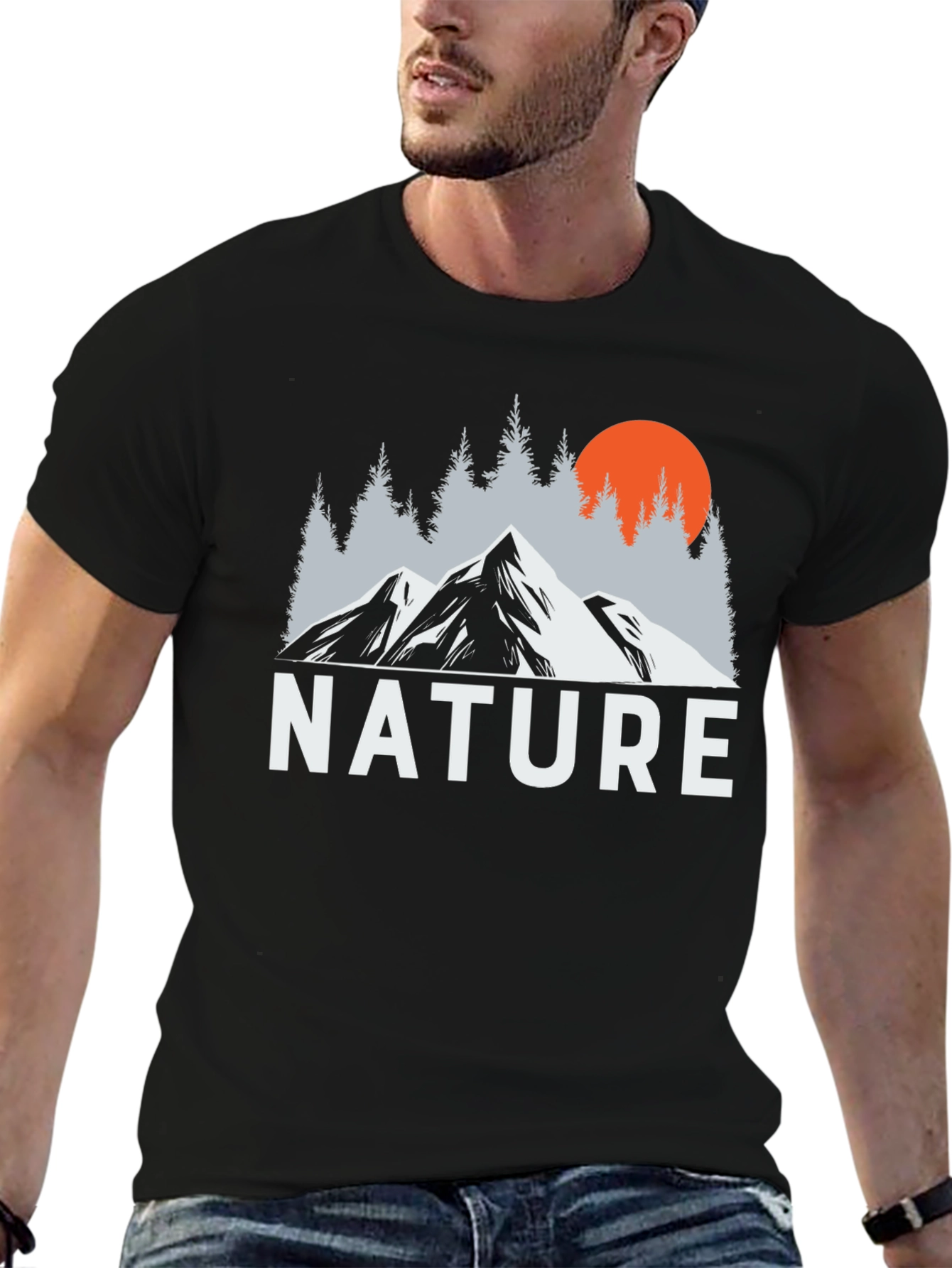 Nature Graphic Tee - Outdoor Adventure Shirt