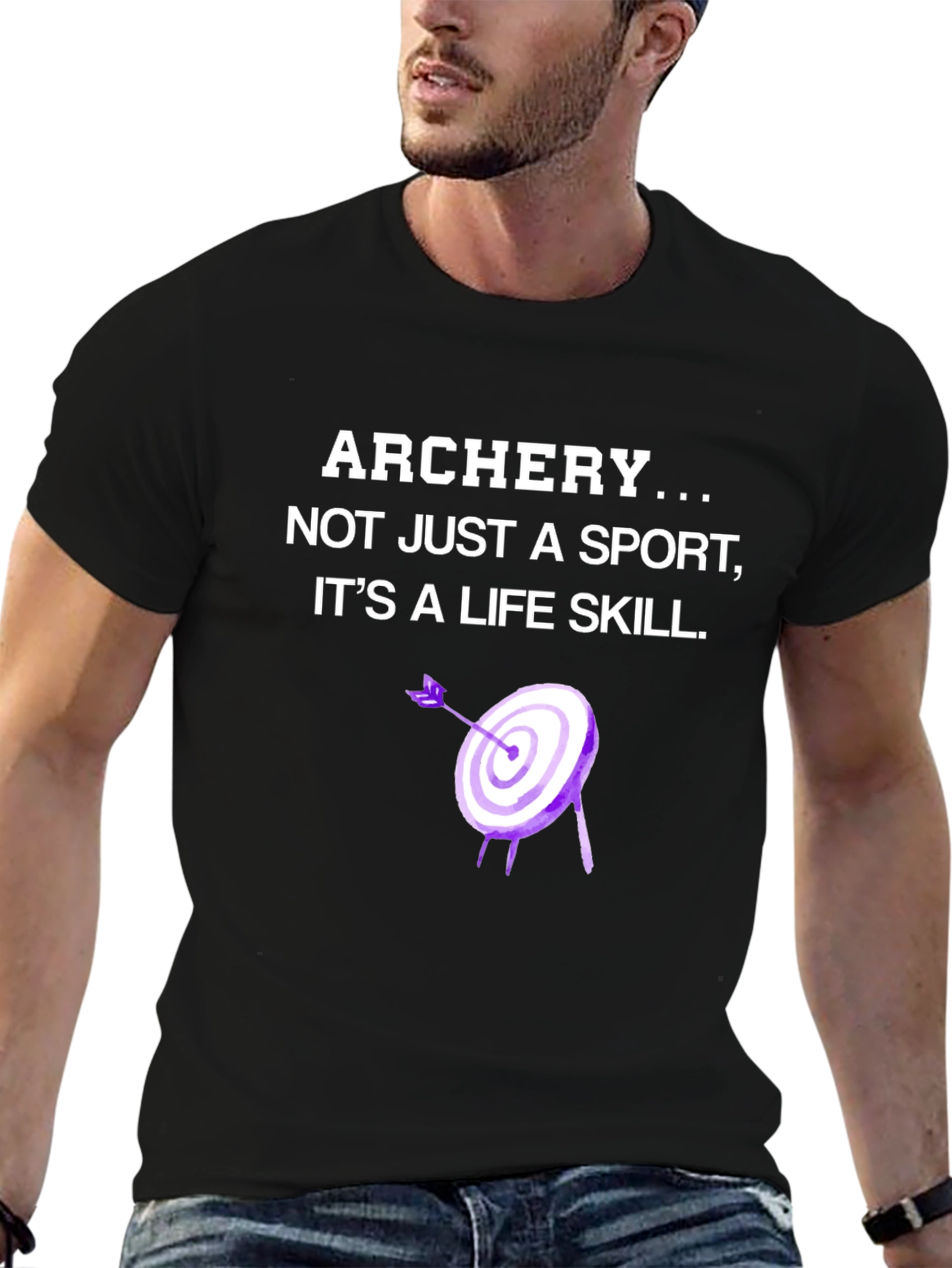 Archery Life Skill T-Shirt - Sport & Hobby Tee