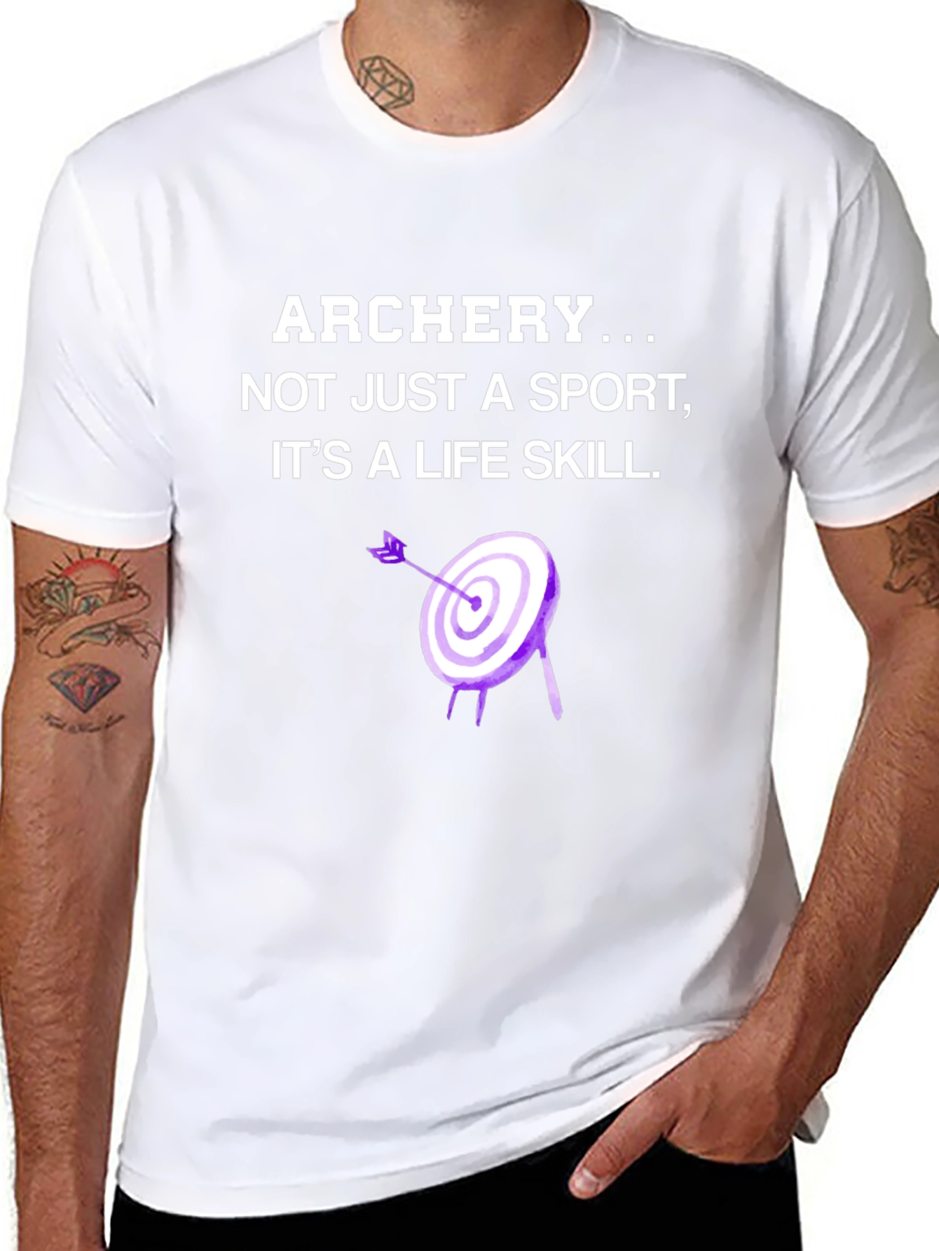 Archery Life Skill T-Shirt - Sport & Hobby Tee