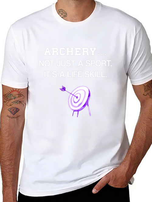 Archery Life Skill T-Shirt - Sport & Hobby Tee