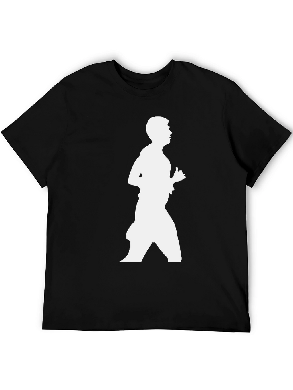 Runner Silhouette Black T-Shirt