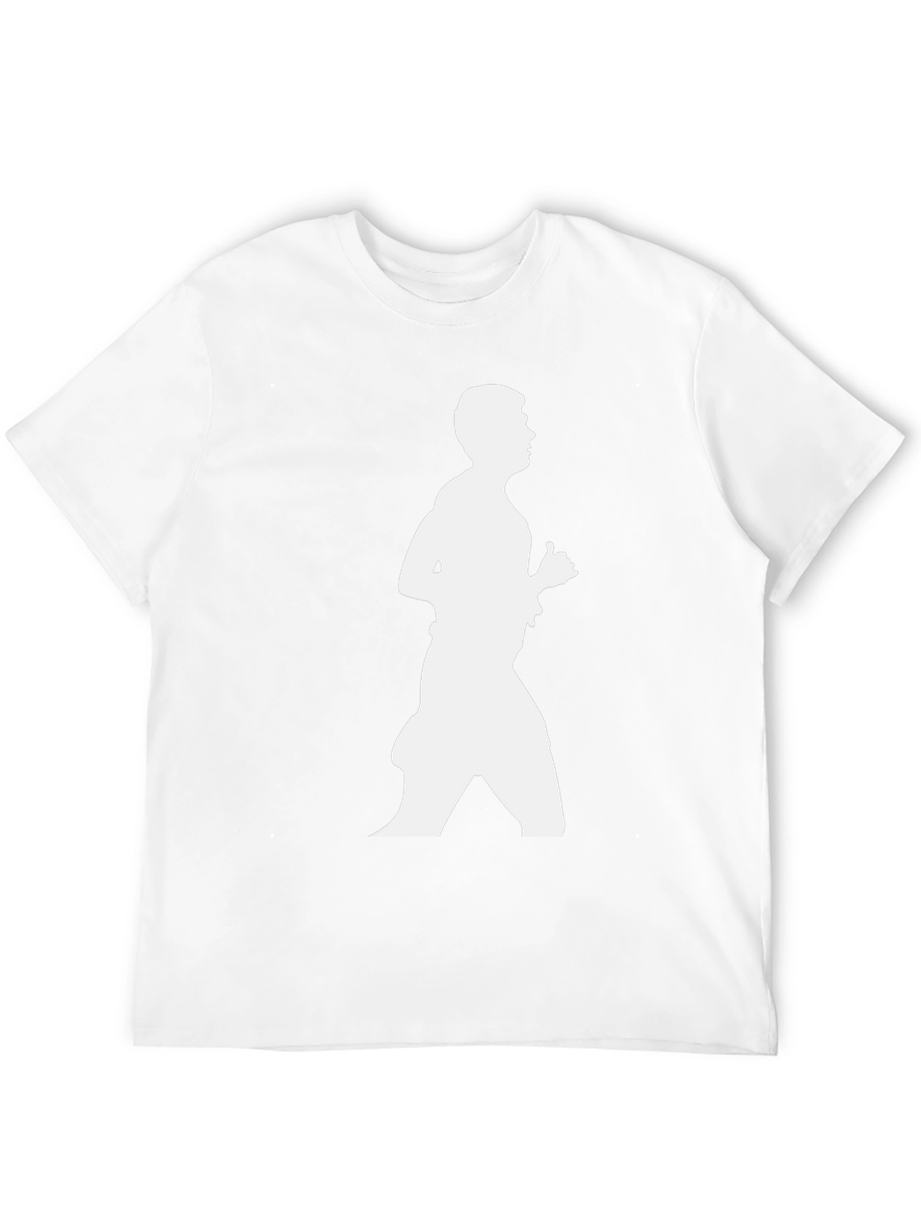 Runner Silhouette Black T-Shirt