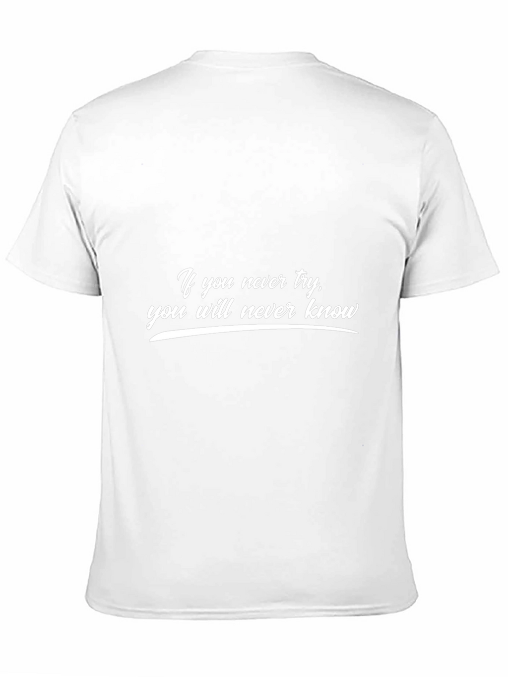 Inspirational Quote Black T-Shirt