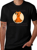 Zen Dog Graphic Tee - Keep Calm