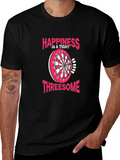 Happiness Is A Tight Threesome Dart T-Shirt