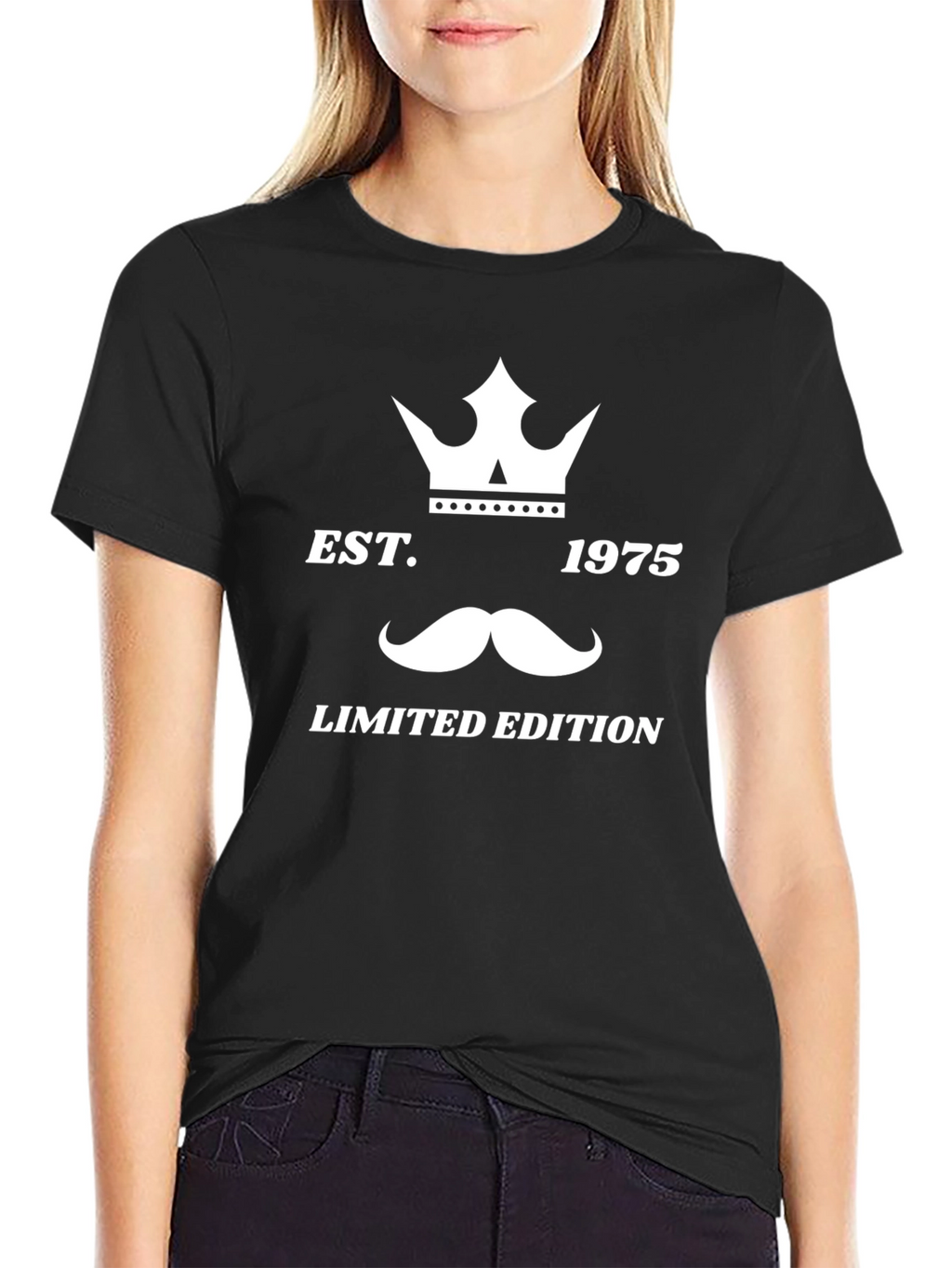 Est. 1975 Limited Edition Black Graphic Tee