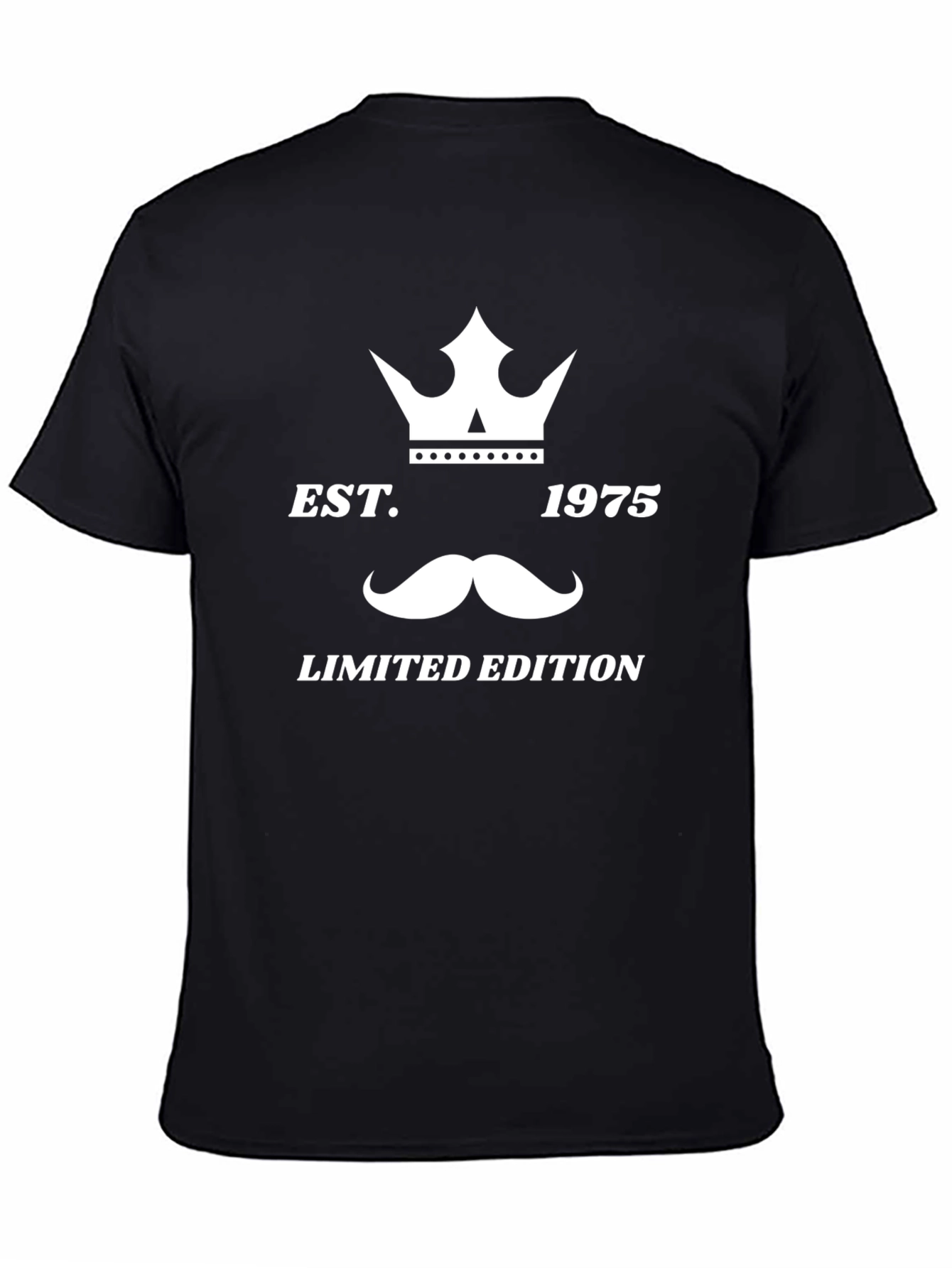 Est. 1975 Limited Edition Black Graphic Tee