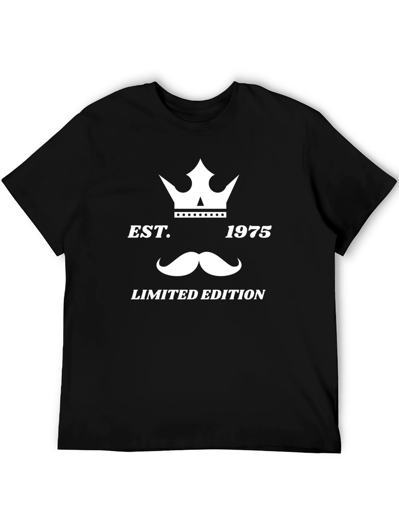 Est. 1975 Limited Edition Black Graphic Tee