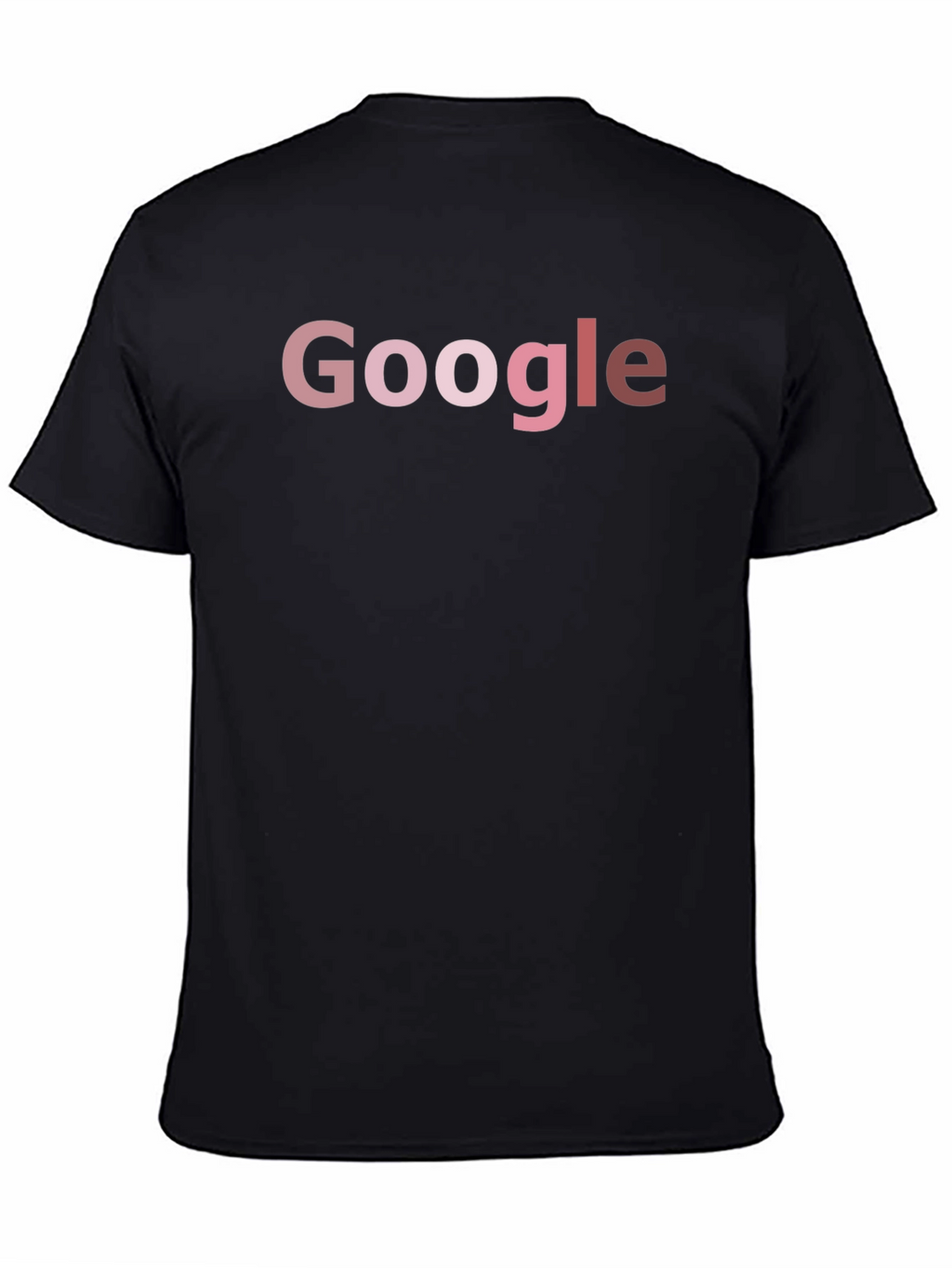 Google Gradient T-Shirt - Stylish Black Tee
