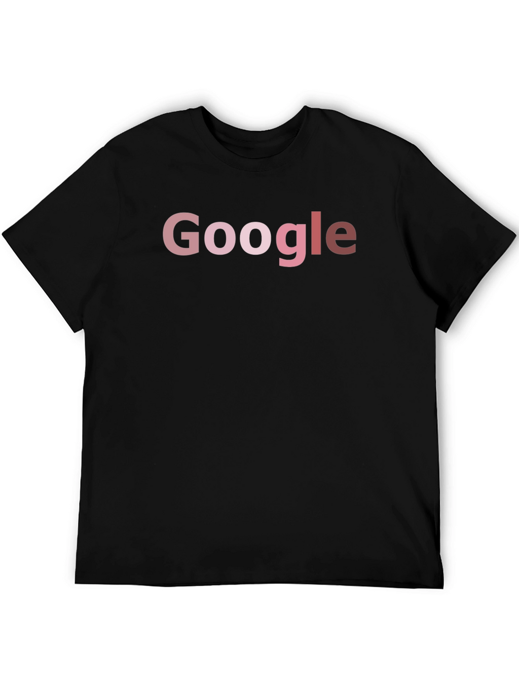 Google Gradient T-Shirt - Stylish Black Tee