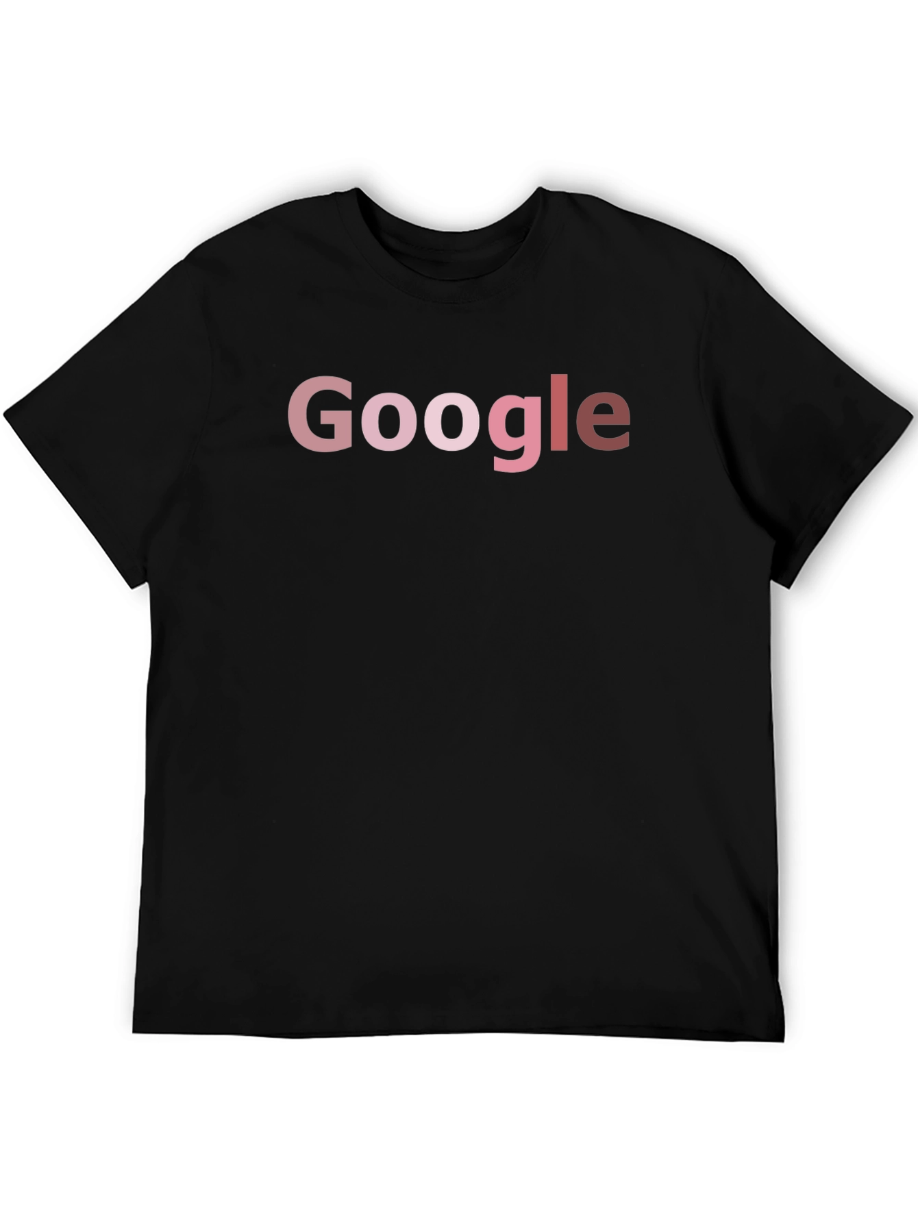Google Gradient T-Shirt - Stylish Black Tee