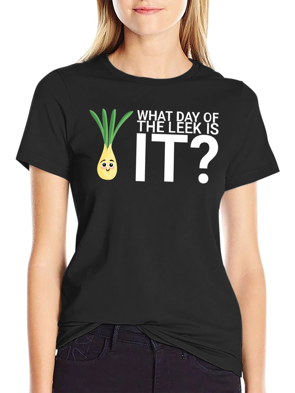 Funny What Day of the Leek is It? T-Shirt