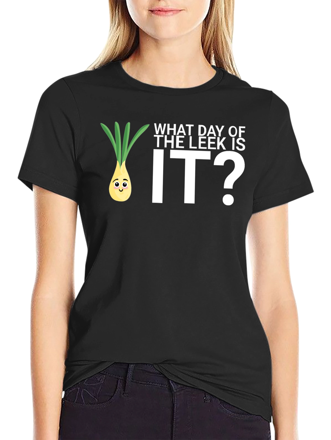 Funny What Day of the Leek is It? T-Shirt