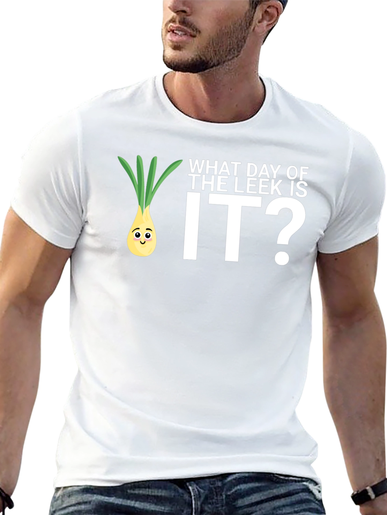 Funny What Day of the Leek is It? T-Shirt