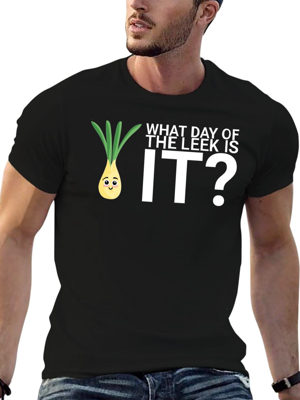 Funny What Day of the Leek is It? T-Shirt