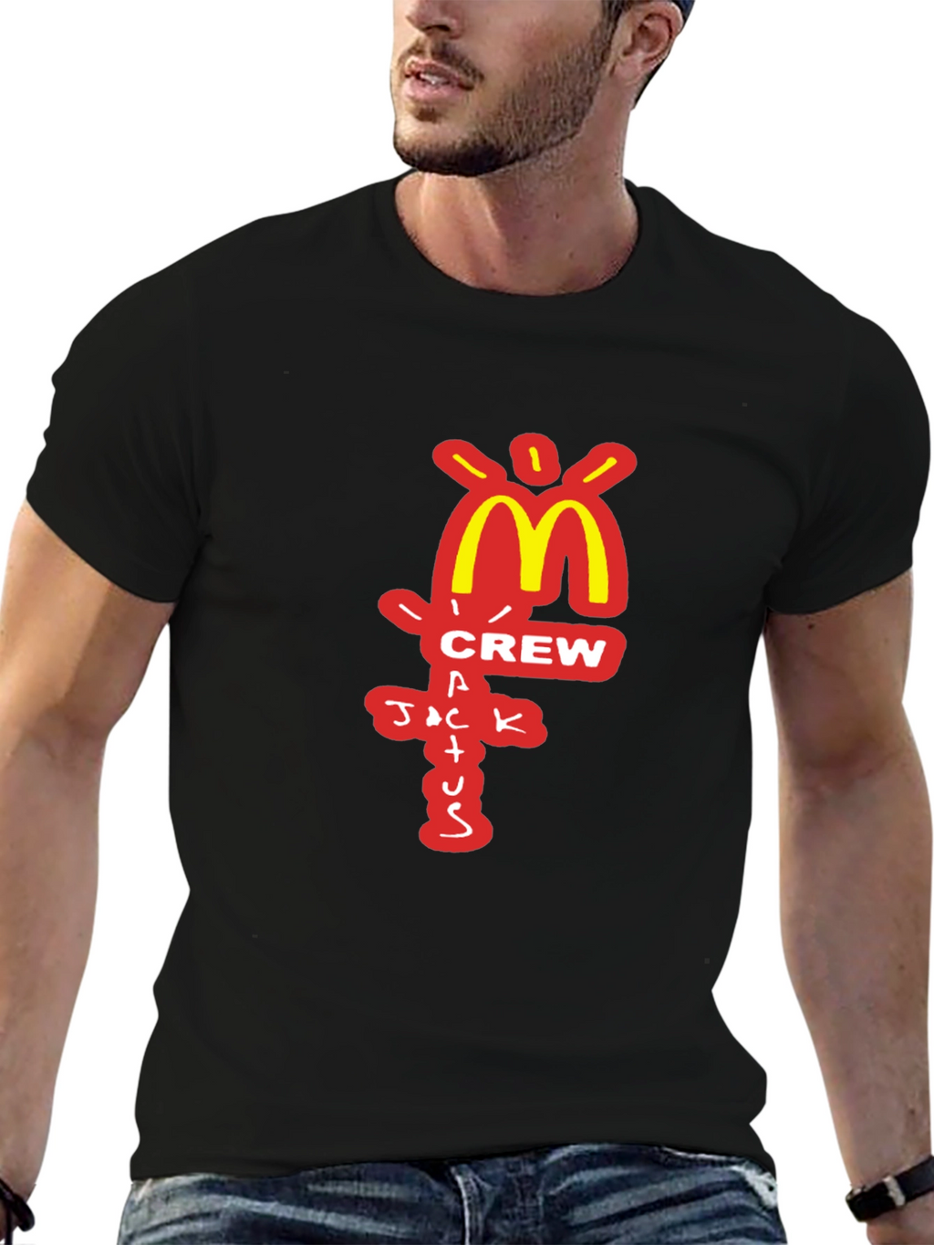 Cactus Jack Crew Neck T-Shirt